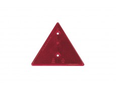 Catadioptre triangle rouge à visser