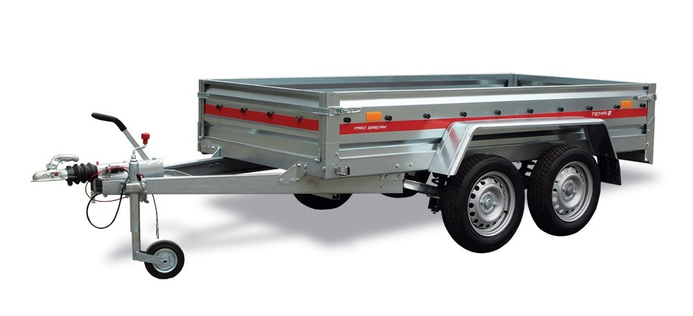 Remorque quad double essieux freinée PTAC 1000 et 1500 kg - Remorque Import