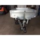 remorque benne lider 2500 kg pompe manuelle