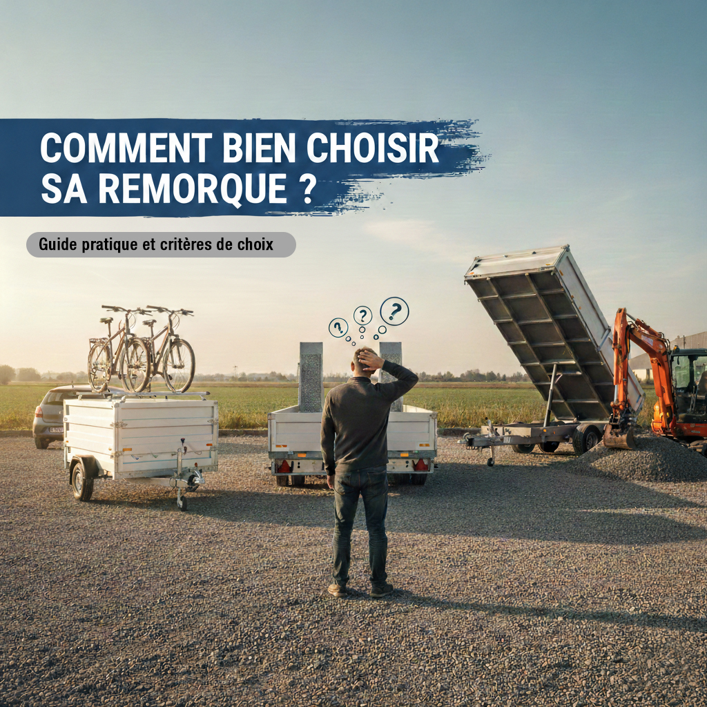 Comment bien choisir sa remorque ? Guide pratique et critères de choix